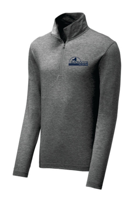 SAANYS - Light Weight Tri Blend 1/4 Zip - ST407/LST407  Available in Mens or ladies