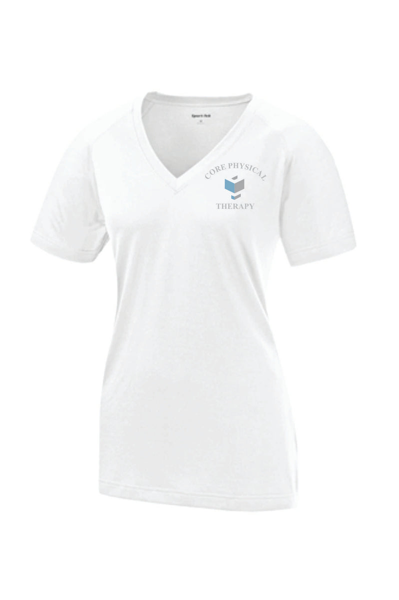 Core Physical Therapy Ladies Performance Vneck Lst700 Embroidery & More