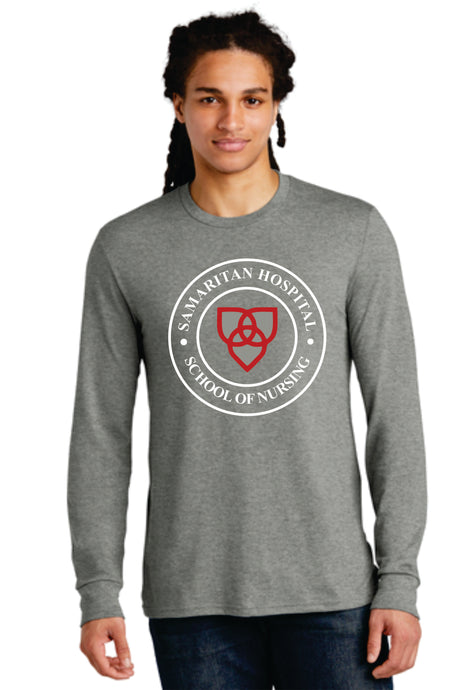 Samaritan Hospital Nursing - Long Sleeve Tri Blend - Unisex Tee DM132