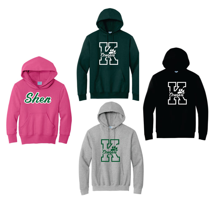 Karigon Elementary  YOUTH & ADULT Pullover Hooded Sweatshirt