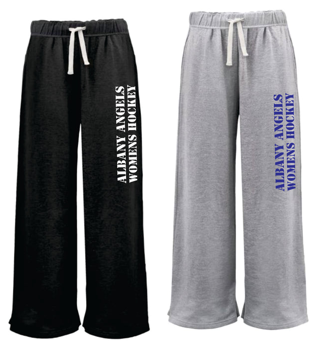 Albany Angels Open Bottom Wide Leg Sweatpants