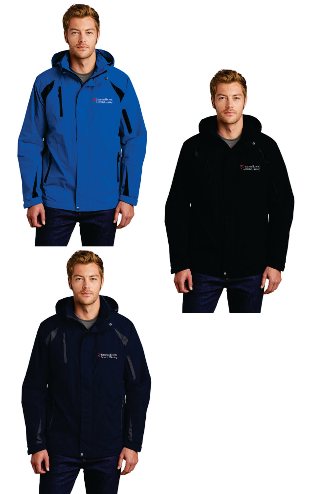 Samaritan Hospital Nursing - All Season Jacket Unisex Winter Coat J304