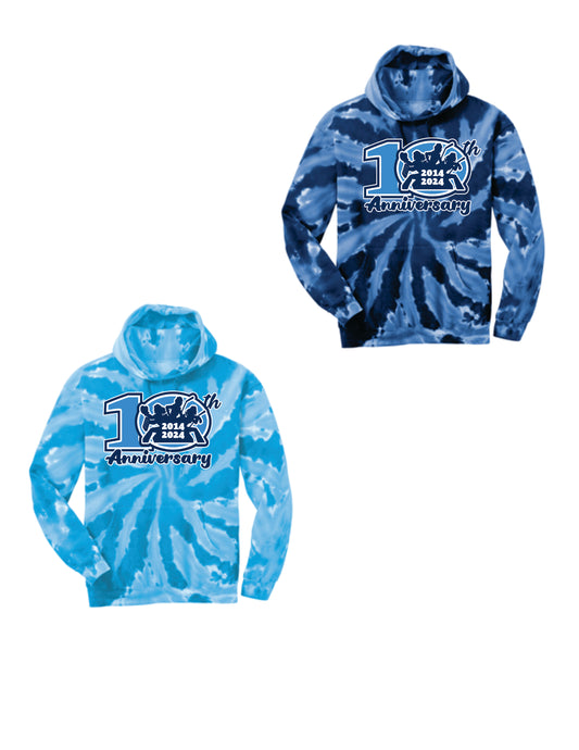 Albany Angels - Tie Dye Hooded Sweatshirt