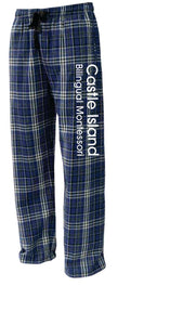 Castle Island - Flannel Pants - Youth and Adult