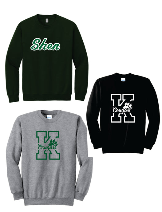 Karigon Elementary School Port & Company® Essential Fleece Pullover Crewneck Sweatshirt