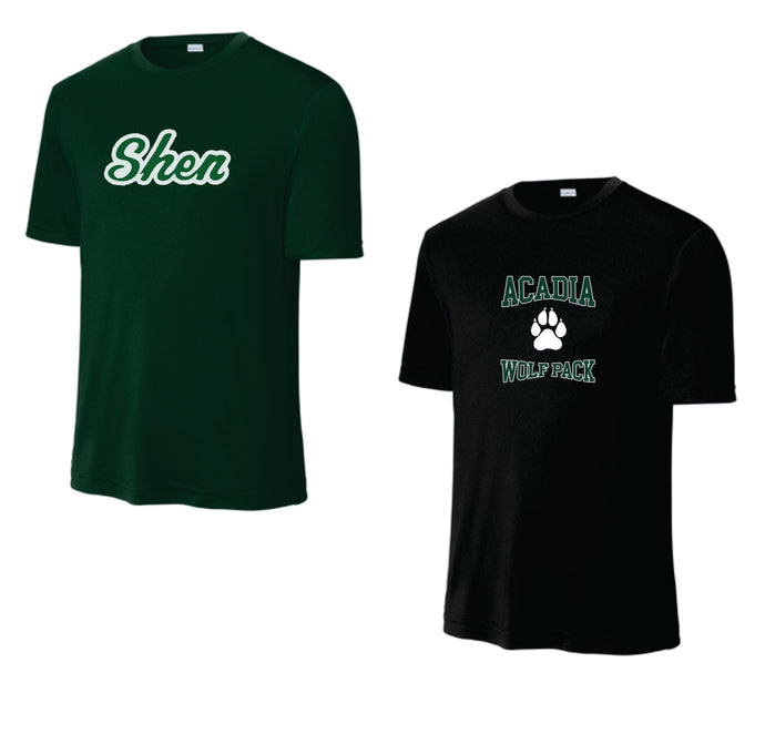 Acadia Middle School - Moisture Wicking Tee- Youth,Ladies & Mens