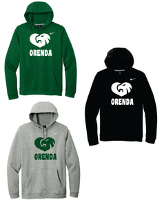Orenda Elementary- Nike Hooded Sweatshirt Adult Sizing Only