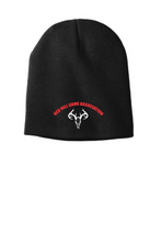 1 Red Hill Game Association -  Knit Beanie Black, Orange or Grey