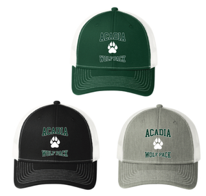 Acadia Middle School - Adjustable Trucker Hat C112