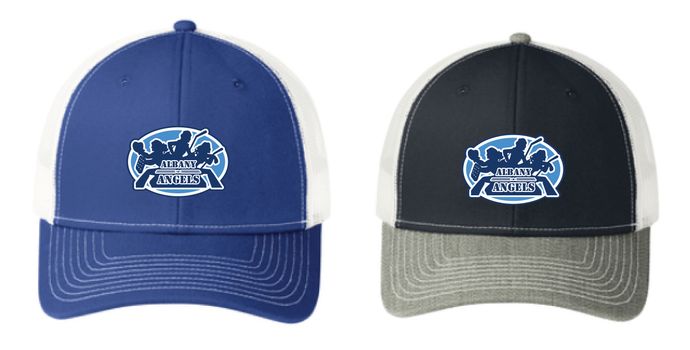 Albany Angels Hockey Port Authority® Snapback Trucker Cap C112