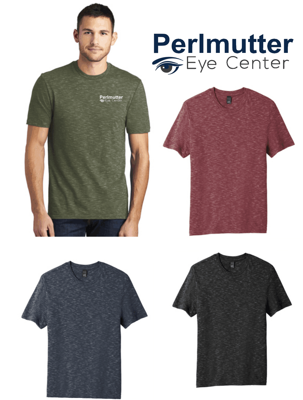 Perlmutter Eye Center Mens Medal Tee
