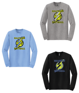 Halfmoon Softball Gildan® - DryBlend® 50 Cotton/50 Poly Long Sleeve T-Shirt