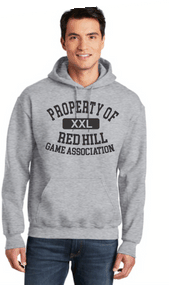 1 Red Hill Game Association - Hooded Sweatshirts 3 Colors Available
