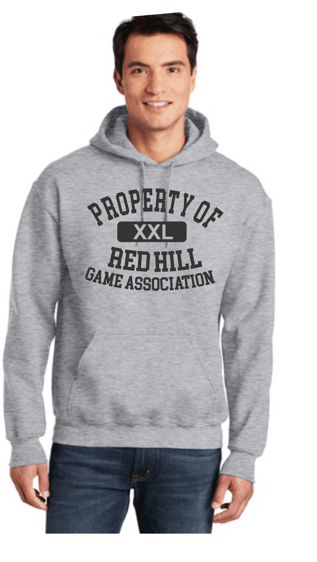 1 Red Hill Game Association - Hooded Sweatshirts 3 Colors Available
