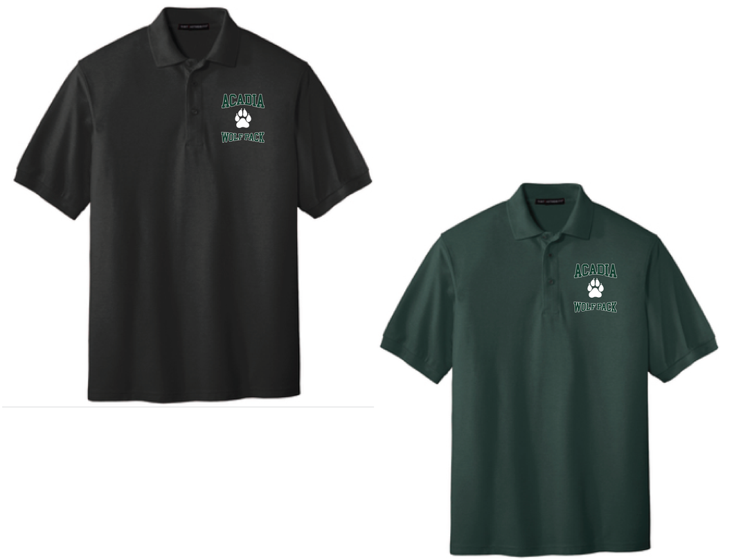 Acadia Middle School - Men's Silk Touch Polo