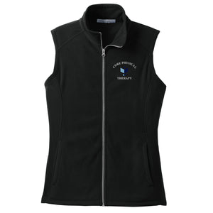 Core Physical Therapy Ladies Fleece Vest L226