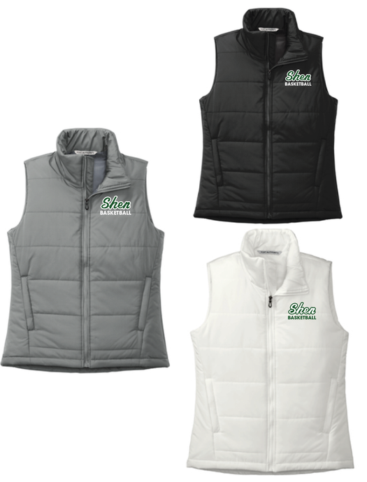 Shen Boys Basketball Port Authority® Ladies Puffer Vest L853