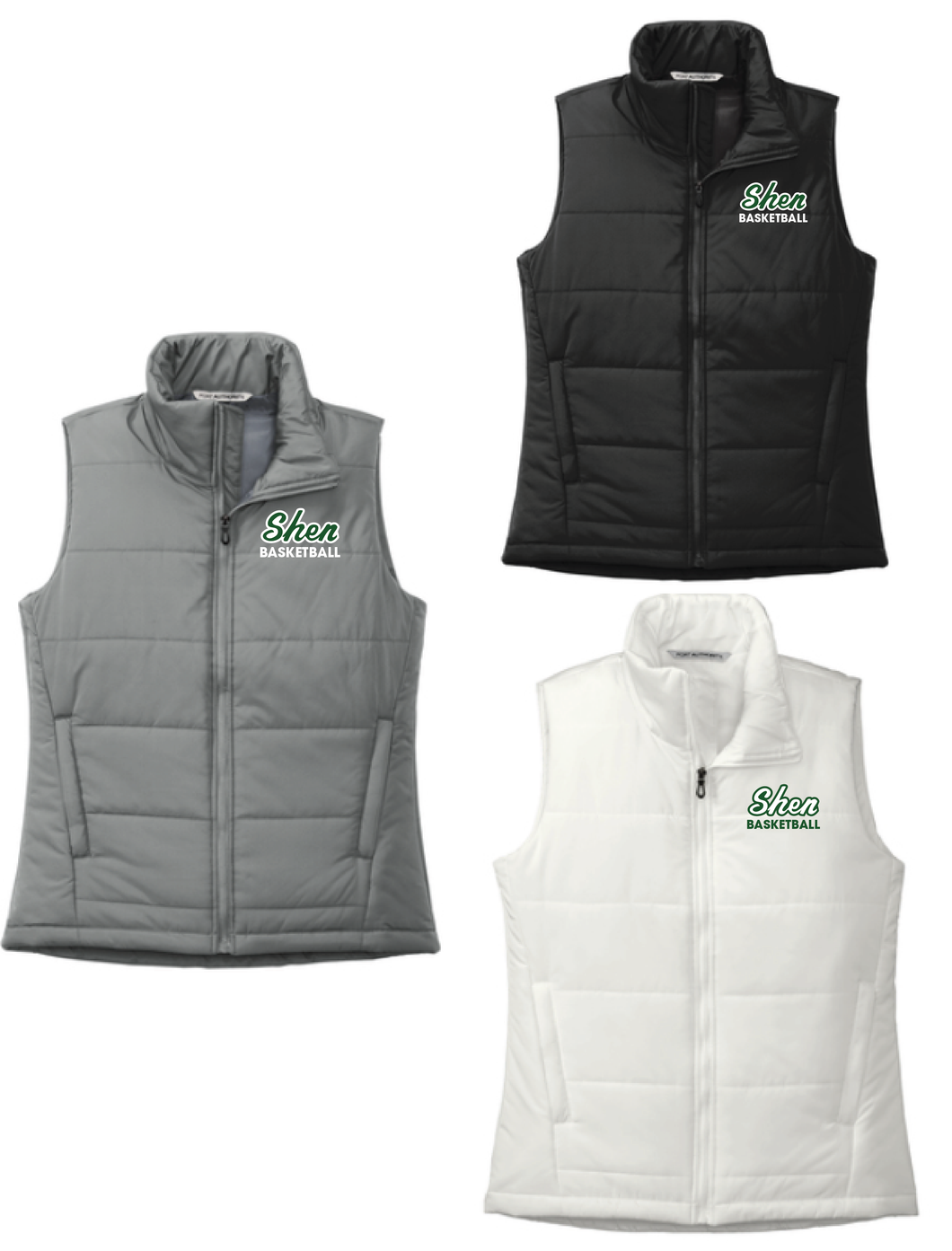Shen Boys Basketball Port Authority® Ladies Puffer Vest L853