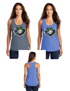 What the Puck - Ladies Racer back Tank - DM138L