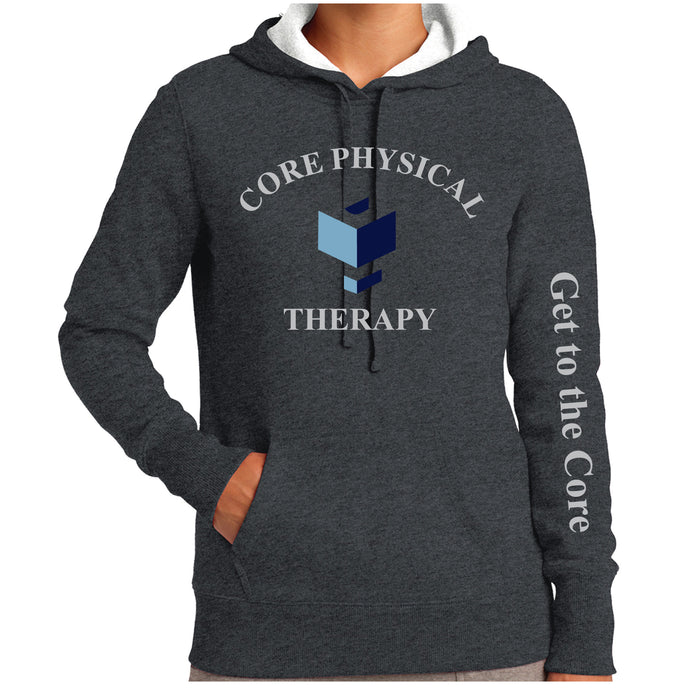 Core Physical Therapy Ladies Hooded Sweatshirt Lst254
