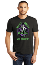 Muay Thai - Adult Black Tri Blend Tshirt - DM130