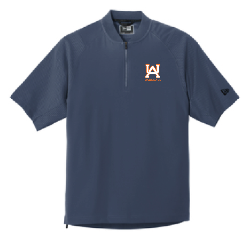 Upstate Academy Baseball New Era® Cage Short Sleeve 1/4-Zip Jacket