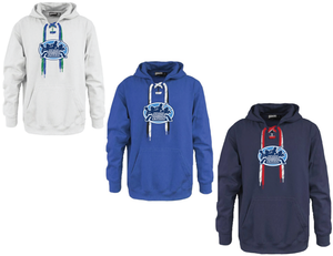 Albany Angels Hockey Pennant 715 Faceoff 2-Lace Hoodie