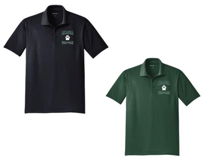 Acadia Middle School - Men's Moisture Wicking Polo