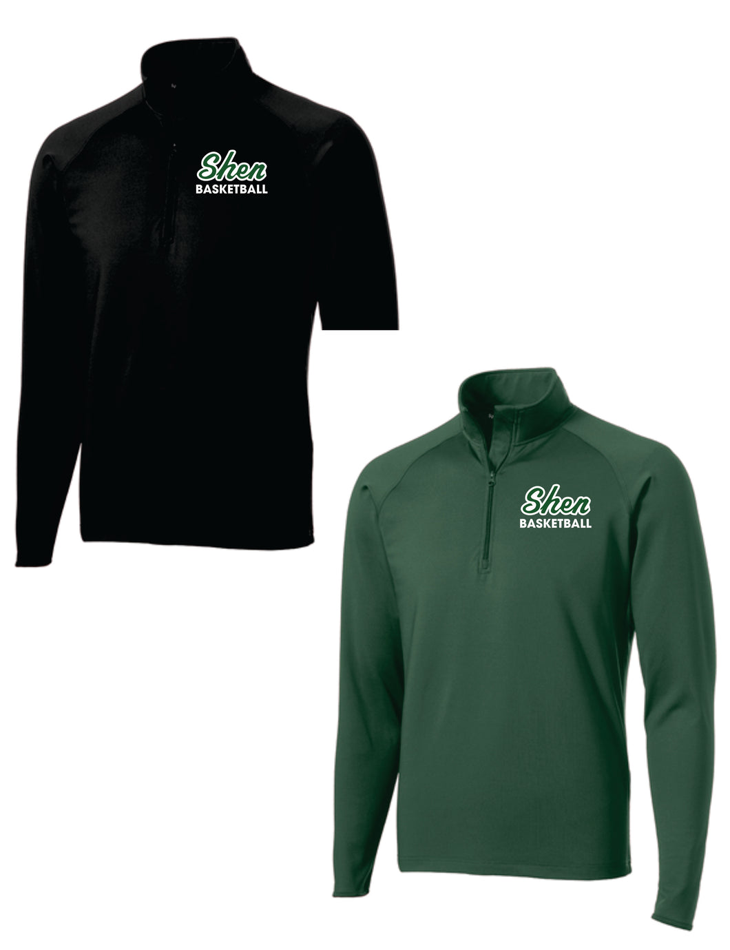 Shen Boys Basketball - Port Authority 1/4 Zip - Mens and Ladies ST850