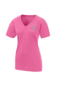 Core Physical Therapy Ladies Performance V-neck Lst700