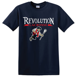 Revolution Lax Cotton Tee g500- Grey or Navy