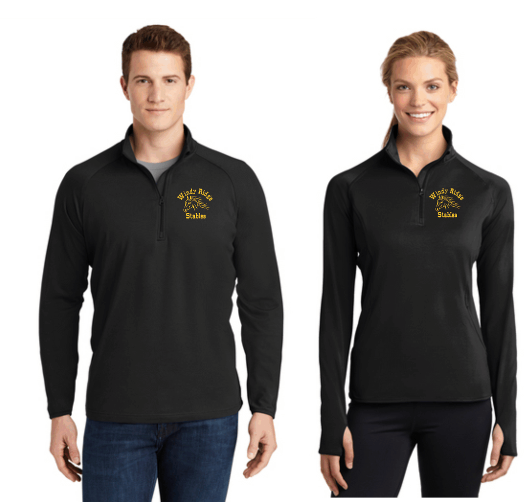 Windy Ridge Stables - Polyester Quarter Zip Warm up ST850 / LST850