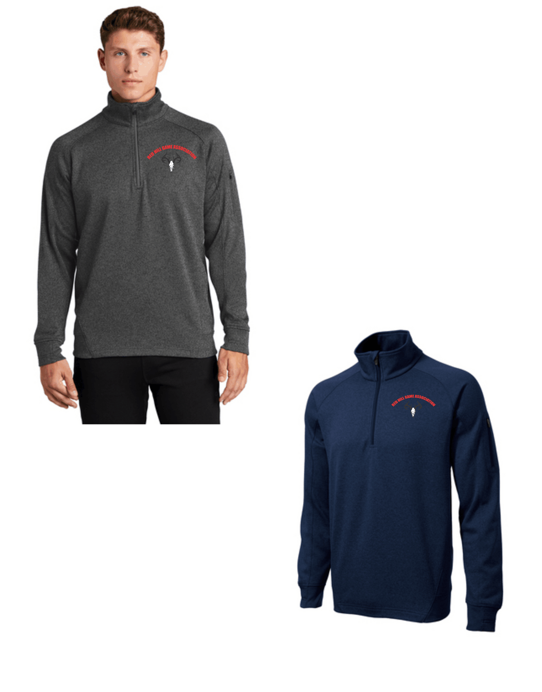 1 Red Hill Game - Quarter Zip - F247 Black, Grey or Navy