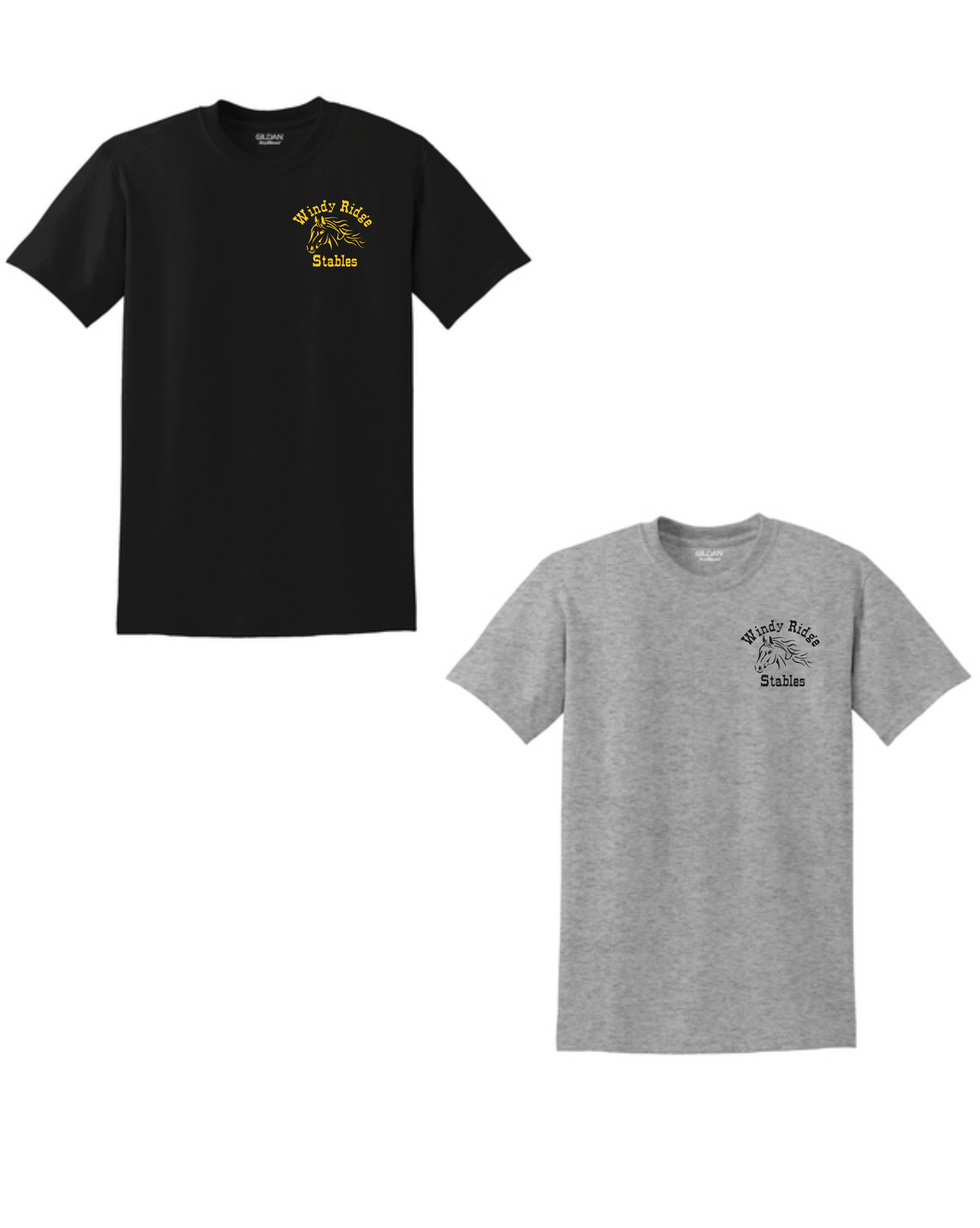 Windy Ridge Stables - Short Sleeve Cotton/Poly Blend Tee