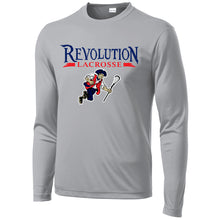 Revolution Lax Performance Long Sleeve Tee st350Ls- RED, NAVY OR GREY