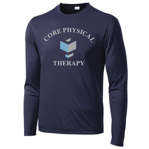 Core Physical Therapy Unisex Long Sleeve Performance Tee st350Ls